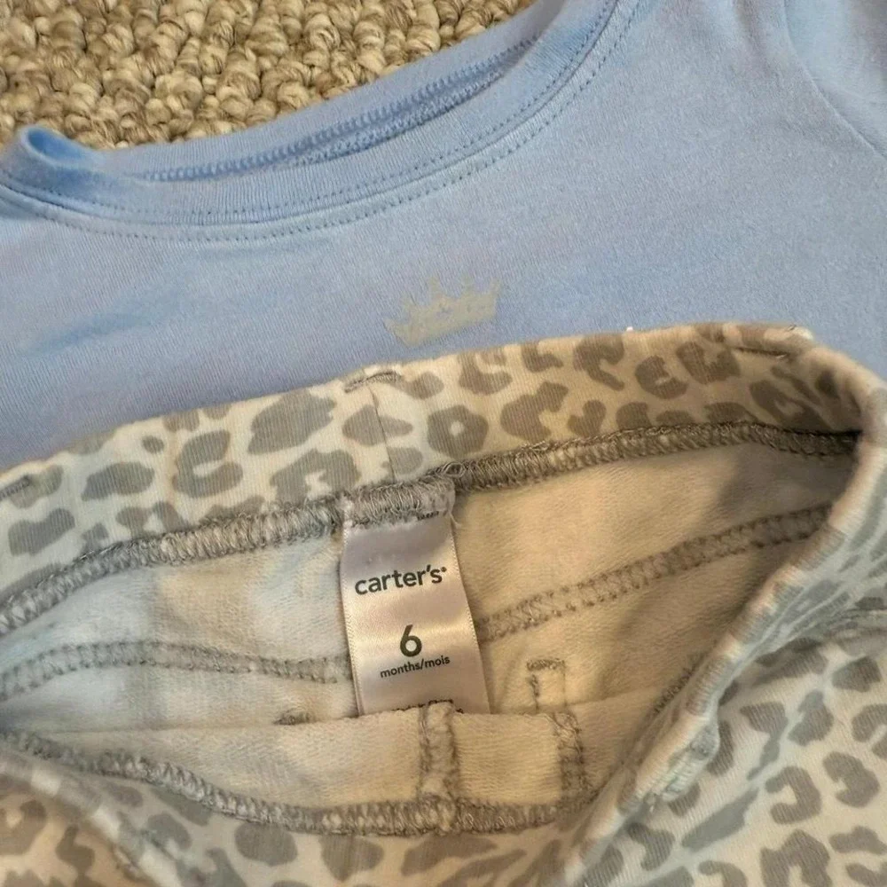 Carters Girls Fancy Like My Aunt Outfit Size 6‎ Months